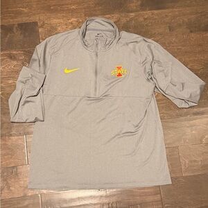 Nike Dri-FIT Iowa State Gray Pullover